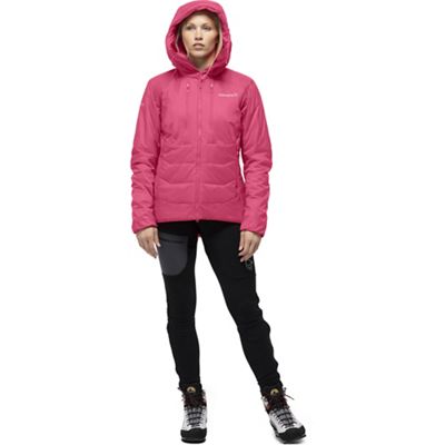 Norrona Women's Trollveggen Primaloft 100 Zip-Up Hooded Jacket - Large - Honeysuckle product image