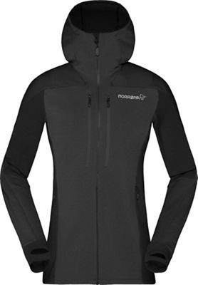 Norrona Women's Trollveggen Powerstretch Pro Zip Hoodie - XS - Caviar product image