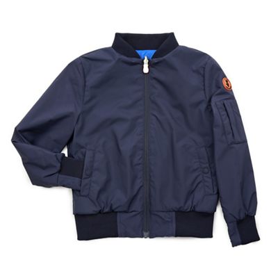 Save The Duck Unisex Lightweight Bomber Jacket - 4 - Navy Blue product image