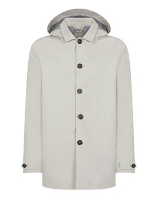 Save The Duck Recycled Hooded Rain Jacket - 2-M - Sand Beige product image