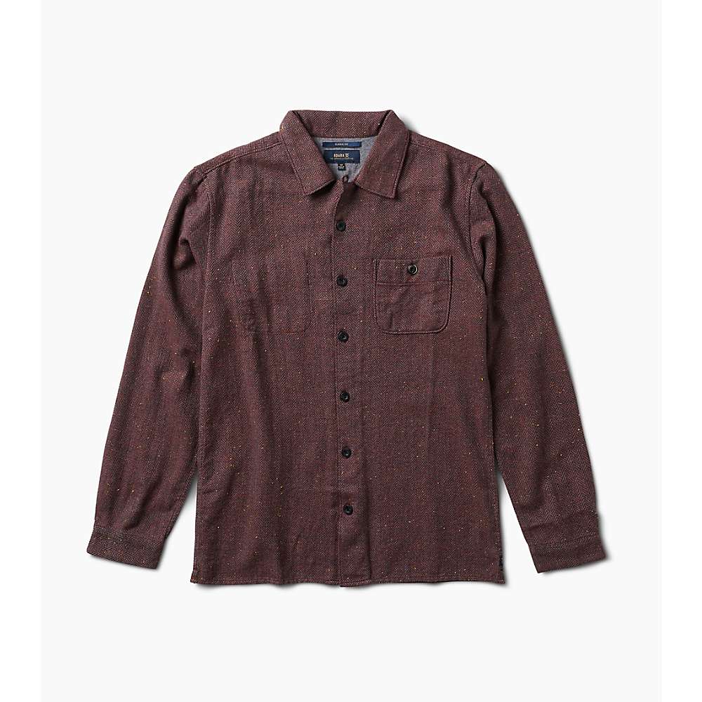 Roark Men's Wild Camp Long Sleeve Shirt - Small - Burgundy product image