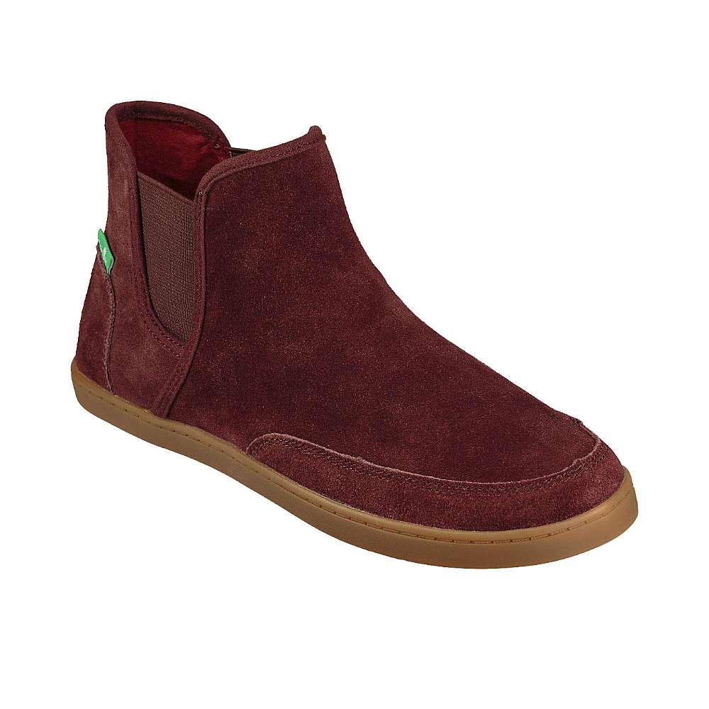 Sanuk Women's Pair O Dice Mid Suede Shoe - 6.5 - Bitter Chocolate product image