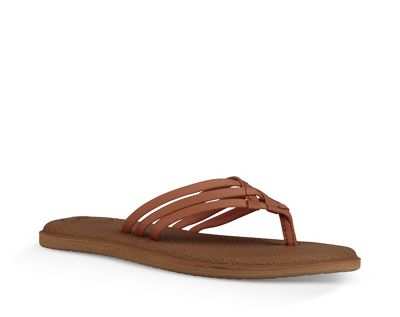 Sanuk Women's Yoga Salty Sandal - 10 - Tan product image