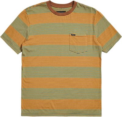 Brixton Men's Hilt SS Pocket Shirt - Small - Bison product image