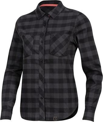 Pearl Izumi Women's Rove LS Shirt - Small - Black/Phantom Plaid product image