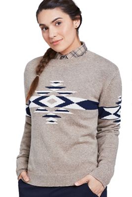 United By Blue Women's Canyon Crewneck Sweater - Large - Oatmeal product image