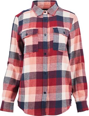 United By Blue Women's Fremont Flannel - Large - Plum product image