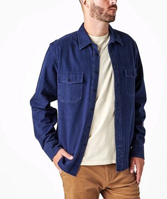 Arbor Men's Foundation 2.0 Chamois Shirt - Small - Indigo product image