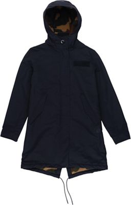 Herschel Supply Co Women's Sherpa Lined Fishtail - Medium - Black / Woodland Camo Sherpa Lining product image