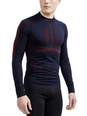 Craft Sportswear Men's Active Intensity Crew Neck LS - Small - Blaze / Lychee product image