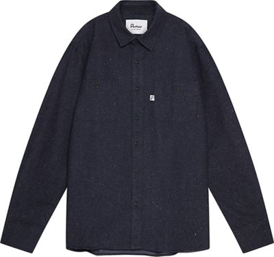 Penfield Men's Blackmer Neps Shirt - Large - Navy product image