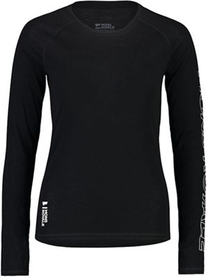 Mons Royale Women's Bella Tech LS Top - Medium - Black product image