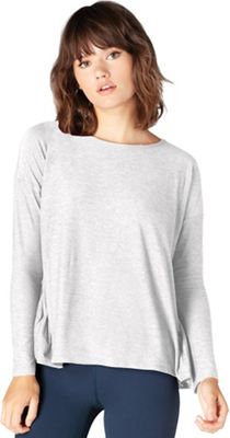 Beyond Yoga Women's Draw the Line Tie Back Pullover - XL - Silver Mist product image