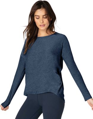 Beyond Yoga Women's Draw the Line Tie Back Pullover - XL - Insignia Navy product image