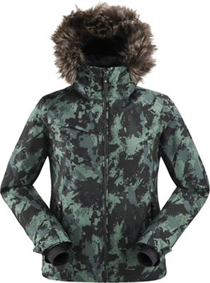 Eider Women's The Rocks Print Jacket - Medium - Dark Green/Camo Print product image