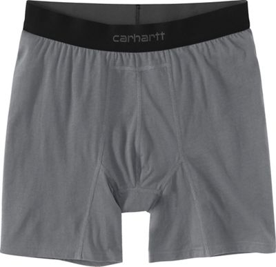 Carhartt Men's  8 Inch Basic Cotton-Poly Boxer Brief 2 Pack - Small - Shadow product image