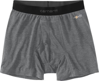 Carhartt Men's Base Force 5 Inch Boxer Brief - XL - Shadow Grid product image