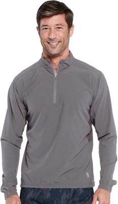 Tasc Mens Air Flex Quarter Zip Jacket - Medium - Smoked Pearl