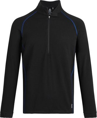 Tasc Mens Charge II Half Zip - Small - Black / Sodalite