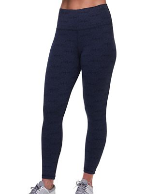 Tasc Women's Uptown NOLA 7/8 Legging - Medium - Navy Summer Tides product image