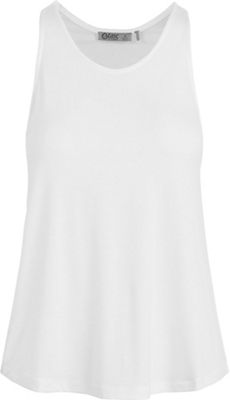 Tasc Women's Twist Back Tank - Large - White product image