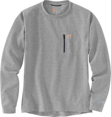 Carhartt Men's Base Force Heavyweight Poly-Wool Crew (Big) - 3XL - Shadow Heather product image