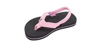 Rainbow Kids Grombows Sandal - 5-6T - Pink / Black