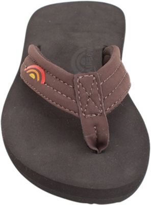 Rainbow Kids Grombows Sandal - 11-12 - Brown / Black