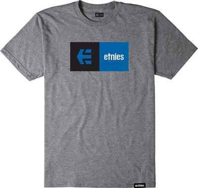 5538361 Etnies Mens Eblock Tee - Small - Grey / Heather sku 5538361