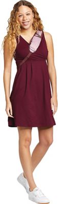 Eddie Bauer Travex Women's Aster Crossover Dress - Small - Dark Berry product image