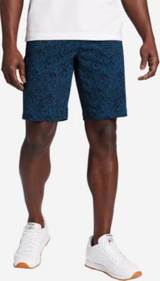Eddie Bauer Travex Men's Patterned Horizon Guide Chino Short - 38 - Dark Indigo product image