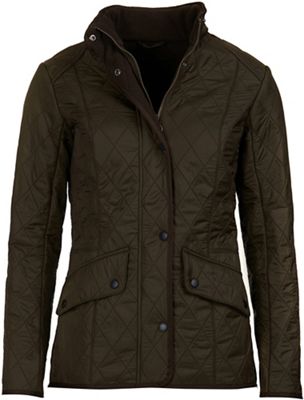 Barbour Women's Cavalry Polarquilt Jacket - 12 - Dark Olive / Olive product image