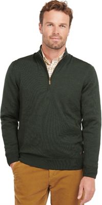 Barbour Men's Gamlan 1/2 Zip - Medium - Olive product image