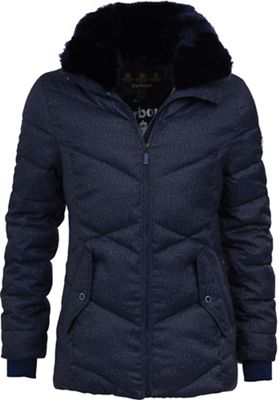 5541756 Barbour Womens Scuttle Quilt Jacket - 10 - Navy Ma sku 5541756