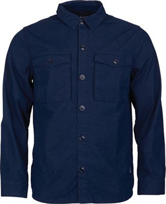 Barbour Mens Thermo Overshirt - XL - Navy