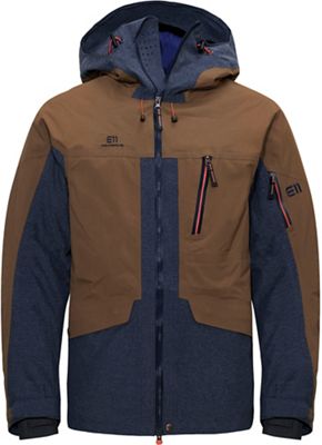 Elevenate Mens Brevent Jacket - Small - Macchiato Brown
