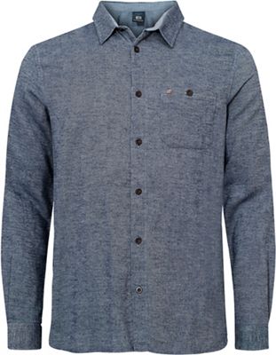 Elevenate Mens Vailee Shirt - Small - Denim