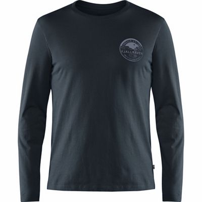 Fjallraven Men's Forever Nature Badge LS T-Shirt - Small - Dark Navy product image