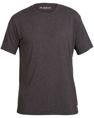 Zoic Mens Strata SS Tee - Small - Dark Grey Wool