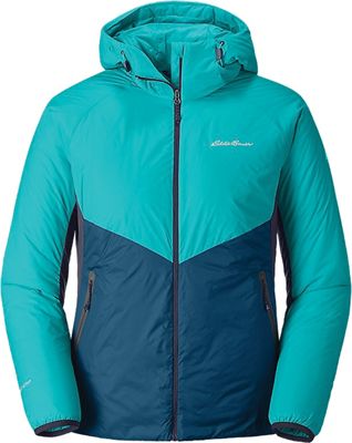 Eddie Bauer First Ascent Women's Evertherm 2.0 Down Hoodie - Small - Peacock product image