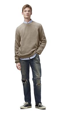 Hoodlamb Men's Crewneck Sweater - Small - Beige product image