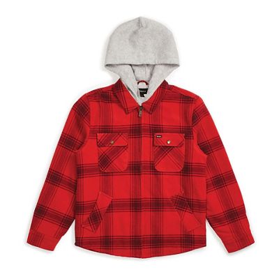 5575416 Brixton Mens Bowery Jacket - Small - Red / Black sku 5575416
