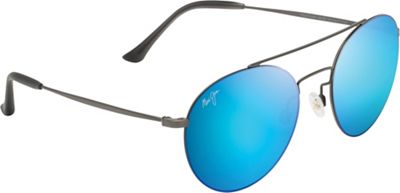 Maui Jim Peles Hair Polarized Sunglasses - One Size - Satin Dark Gunmetal/