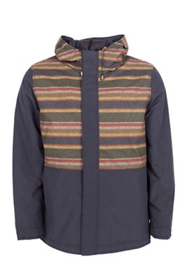 Pendleton Mens Bridger Hoodie Jacket - Medium - Olive Stripe