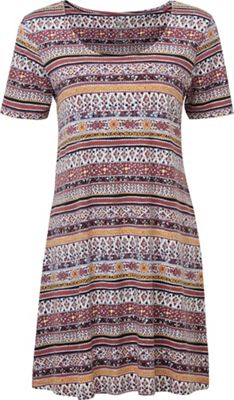 Sherpa Womens Kira Swing Dress - Small - Peetho White