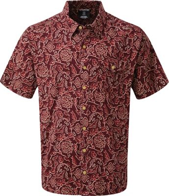 5587450 Sherpa Mens Kiran SS Shirt - Medium - Ganden Red P sku 5587450
