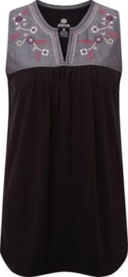 Sherpa Women's Shaanti Embroidery Top - XS - Black product image