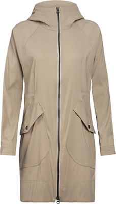 Icebreaker Womens Briar Hooded Zip Parka - Large - British Tan