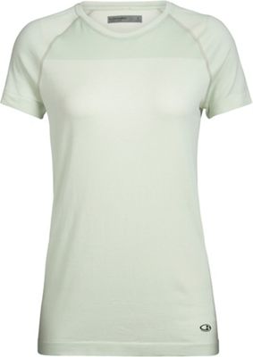 Icebreaker Women's Motion Seamless SS Crewe - XL - Frost product image