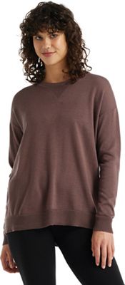 Icebreaker Women's Nova Sweater Sweatshirt - Medium - Mink product image